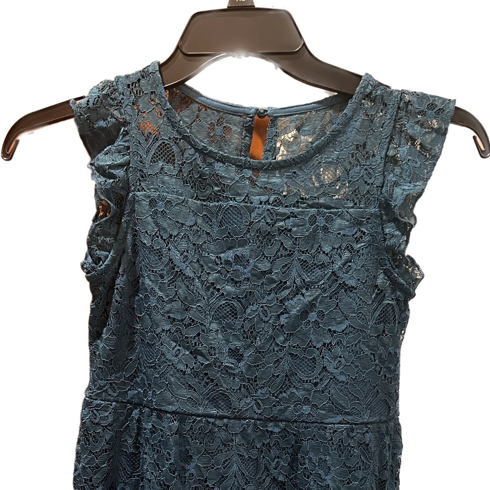 NWT Zenzi Girls Plus 10/12 Lace Dress